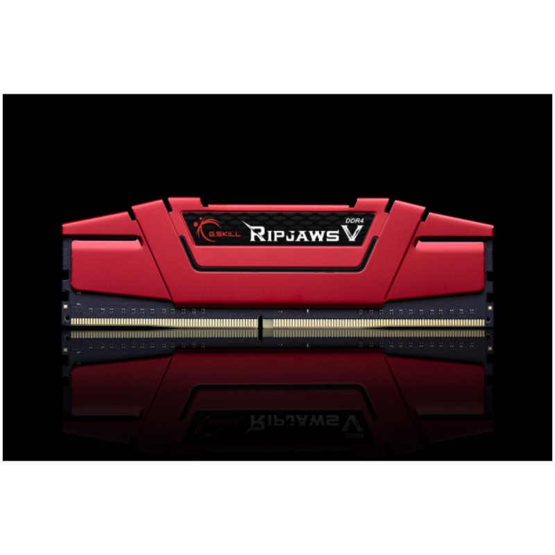DDR4 16GB 3600MHz CL19 KIT (2x 8GB) G.Skill Ripjaws V K2 XMP2.0 1,35V Gaming rdeča (F4-3600C19D-16GVRB) G.Skill DDR4 16GB 3600MHz CL19 KIT (2x 8GB) G.Skill Ripjaws V K2 XMP2.0 1,35V Gaming rdeča (F4-3600C19D-16GVRB)