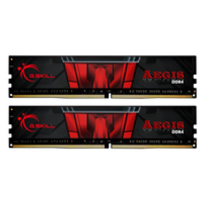 DDR4 16GB 3200MHz CL16 KIT (2x 8GB) G.Skill Aegis XMP2.0 1,35V PC rdeča (F4-3200C16D-16GIS) DDR4 16GB 3200MHz CL16 KIT (2x 8GB) G.Skill Aegis XMP2.0 1,35V PC rdeča (F4-3200C16D-16GIS)
