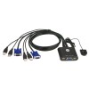 Podatkovni preklopnik 2:1 VGA/USB/ s kabli CS22U Aten