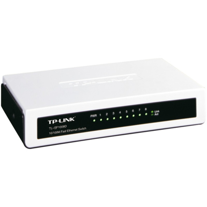 STIKALO 8-PORT TP-Link 10/100 (TL-SF1008D) TP-LINK STIKALO 8-PORT TP-Link 10/100 (TL-SF1008D)