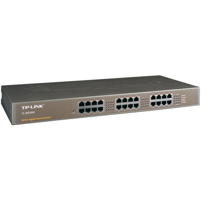 STIKALO 24-PORT TP-Link 100/1000 Rack (TL-SG1024) TP-LINK STIKALO 24-PORT TP-Link 100/1000 Rack (TL-SG1024)