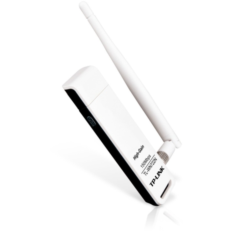 Brezžični mrežni adapter USB 2.0 TP-Link Turbo Stick WiFi4 802.11n N150 150Mbit/s 1x antena (TL-WN722N) TP-LINK Brezžični mrežni adapter USB 2.0 TP-Link Turbo Stick WiFi4 802.11n N150 150Mbit/s 1x antena (TL-WN722N)