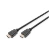 Kabel HDMI(m)  => HDMI (m) 3.0m Digitus z mrežno povezavo črn High Speed Ultra HD 4K