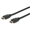 Kabel HDMI(m)  => HDMI (m) 3.0m Digitus z mrežno povezavo črn High Speed Ultra HD 4K