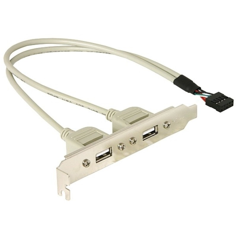 Adapter MB interni USB 2.0 => 2x USB 2.0 PCI slot 20cm 2x5PIN Razni Adapter MB interni USB 2.0 => 2x USB 2.0 PCI slot 20cm 2x5PIN