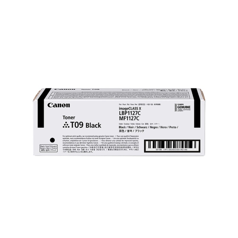 TONER Canon T09 BK za i-Sensys X C1127 (7.600 str.) Canon TONER Canon T09 BK za i-Sensys X C1127 (7.600 str.)