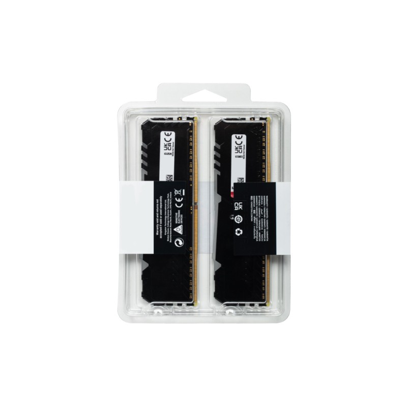DDR4 16GB 3200MHz CL16 KIT (2x 8GB) Kingston RGB Fury Beast XMP2.0 1,35V Gaming črna (KF432C16BBAK2/16) KINGSTON DDR4 16GB 3200MHz CL16 KIT (2x 8GB) Kingston RGB Fury Beast XMP2.0 1,35V Gaming črna (KF432C16BBAK2/16)