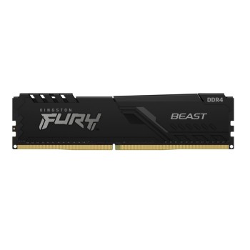 DDR4 32GB  3200MHz CL16 KIT (2x16GB) Kingston Fury Beast XMP2.0 1,35V Gaming črna (KF432C16BB1K2/32)