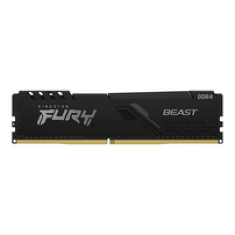 DDR4 16GB 3200MHz CL16 Single (1x16GB) Kingston Fury Beast XMP2.0 1,35V Gaming (KF432C16BB1/16) KINGSTON DDR4 16GB 3200MHz CL16 Single (1x16GB) Kingston Fury Beast XMP2.0 1,35V Gaming (KF432C16BB1/16)