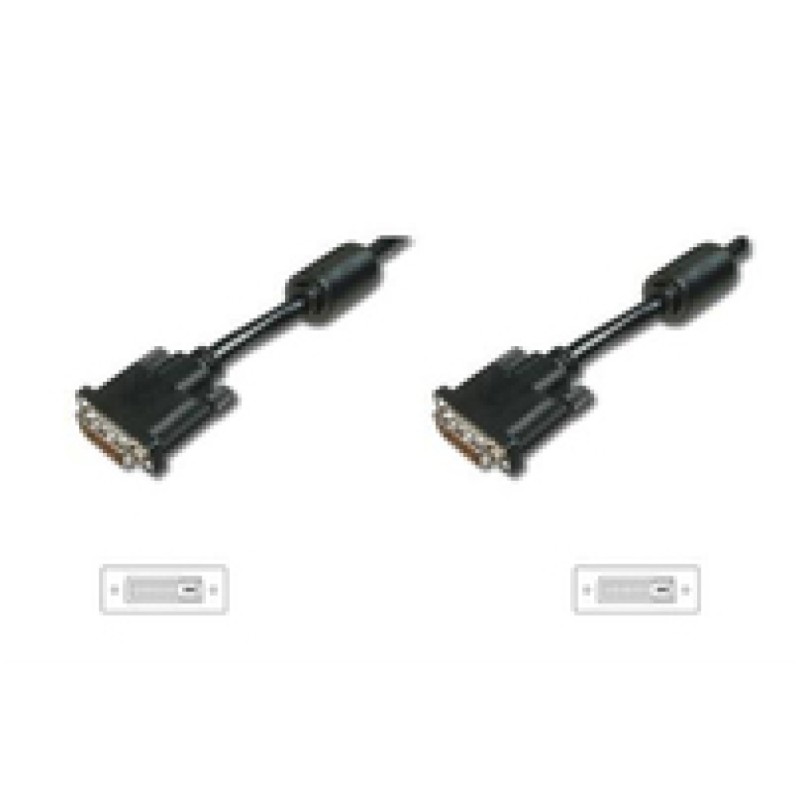 Kabel DVI-D (m) => DVI-D (m) 10,0m Digitus Digitus Kabel DVI-D (m) => DVI-D (m) 10,0m Digitus