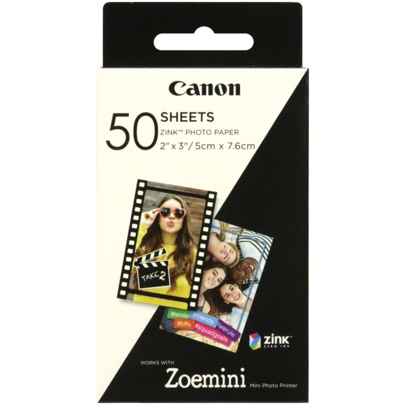 Canon ZINK foto papir - 50 listov(za ZOEMINI) Canon Canon ZINK foto papir - 50 listov(za ZOEMINI)