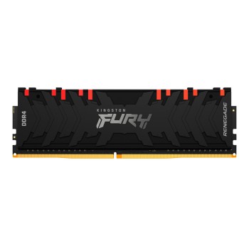 DDR4 16GB 3200MHz CL16 Single (1x16GB) Kingston RGB Fury Renegade XMP2.0 1,35V Gaming črna (KF432C16RB1A/16) DDR4 16GB 3200MHz CL16 Single (1x16GB) Kingston RGB Fury Renegade XMP2.0 1,35V Gaming črna (KF432C16RB1A/16)