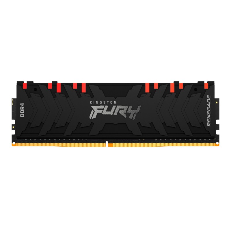 DDR4 16GB 3200MHz CL16 Single (1x16GB) Kingston RGB Fury Renegade XMP2.0 1,35V Gaming črna (KF432C16RB1A/16) KINGSTON DDR4 16GB 3200MHz CL16 Single (1x16GB) Kingston RGB Fury Renegade XMP2.0 1,35V Gaming črna (KF432C16RB1A/16)