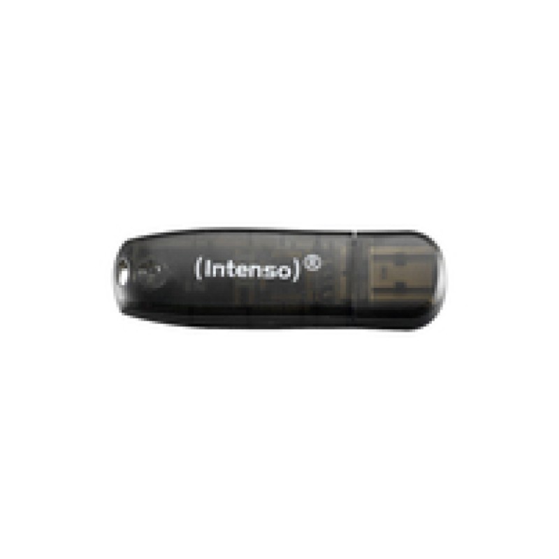 Spominski ključek 16GB USB 2.0 Intenso Rainbow Line 28MB/s 6,5MB/s - plastičen/s pokrovčkom/črn (3502470) INTENSO Spominski ključek 16GB USB 2.0 Intenso Rainbow Line 28MB/s 6,5MB/s - plastičen/s pokrovčkom/črn (3502470)