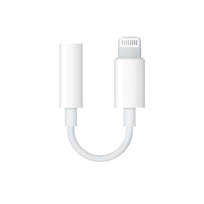 Adapter Audio 3,5mm Ž => Apple Lightning Headphone Jack Adapter (MMX62ZM) OEM