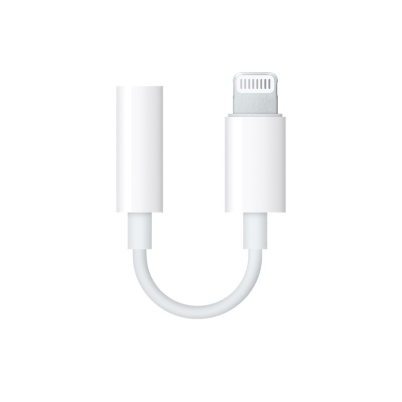 Adapter Audio 3,5mm Ž => Apple Lightning Headphone Jack Adapter (MMX62ZM) OEM Apple Adapter Audio 3,5mm Ž => Apple Lightning Headphone Jack Adapter (MMX62ZM) OEM