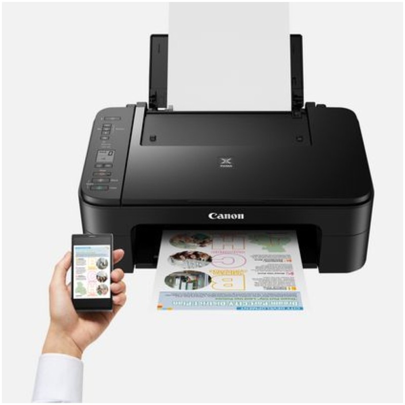 Tiskalnik Brizgalni Barvni Multifunkcijski Canon Pixma TS3350 črn A4/tiskanje/skeniranje/kopiranje Canon Tiskalnik Brizgalni Barvni Multifunkcijski Canon Pixma TS3350 črn A4/tiskanje/skeniranje/kopiranje