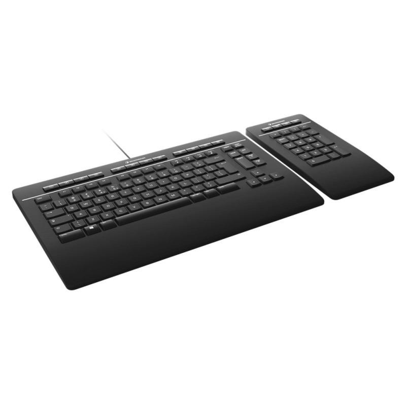 Tipkovnica Žična 3Dconnexion Keyboard Pro US international | SLO gravura črna + NumPad (3DX-700092) 3Dconnexion Tipkovnica Žična 3Dconnexion Keyboard Pro US international | SLO gravura črna + NumPad (3DX-700092)