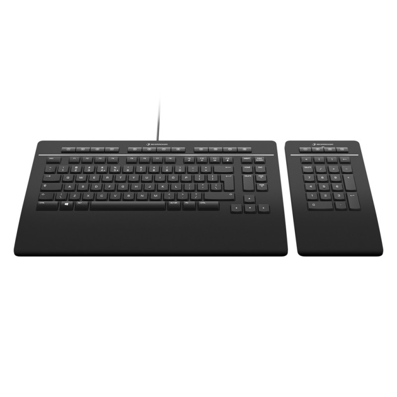 Tipkovnica Žična 3Dconnexion Keyboard Pro US international | SLO gravura črna + NumPad (3DX-700092) 3Dconnexion Tipkovnica Žična 3Dconnexion Keyboard Pro US international | SLO gravura črna + NumPad (3DX-700092)