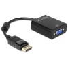 Adapter DisplayPort 1.2 (m) => VGA (ž) 15cm Digitus Sapphire Adapter DisplayPort 1.2 (m) => VGA (ž) 15cm Digitus