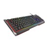 Tipkovnica Genesis RHOD 400RGB gaming tipkovnica, osvetlitev v 7 barvah, multimedijska, Anti-Ghosting, vodoodporna Genesis Tipkovnica Genesis RHOD 400RGB gaming tipkovnica, osvetlitev v 7 barvah, multimedijska, Anti-Ghosting, vodoodporna