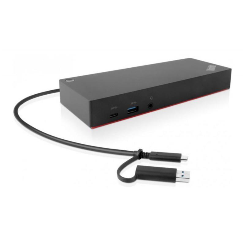 Priklopna postaja USB-C/A => Lenovo ThinkPad Hybrid 2xHDMI 2xDisplayPort 2xUSB3.2 Gen2 2xUSB2.0 1xUSB-C 1xRJ45 - (40AF0135EU) Lenovo Priklopna postaja USB-C/A => Lenovo ThinkPad Hybrid 2xHDMI 2xDisplayPort 2xUSB3.2 Gen2 2xUSB2.0 1xUSB-C 1xRJ45 - (40AF0135EU)