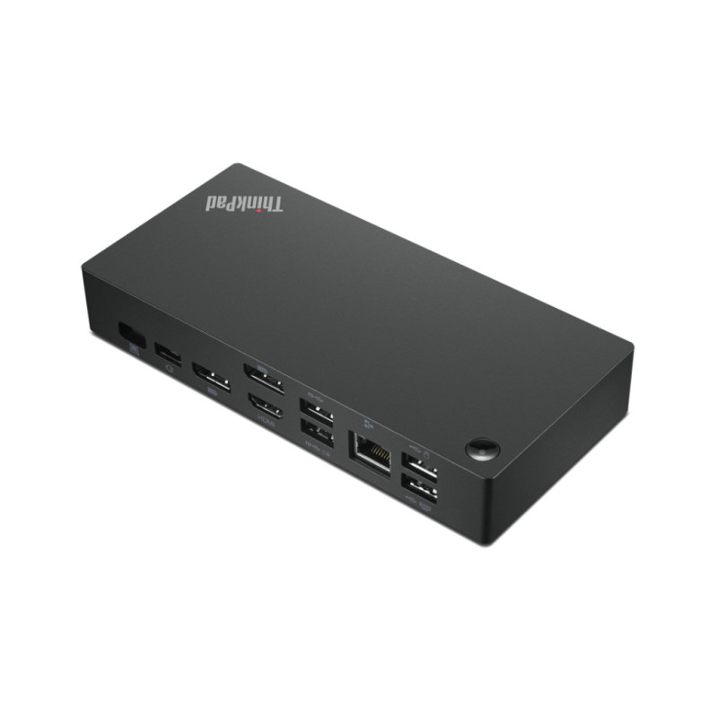 Priklopna postaja USB-C => Lenovo ThinkPad Universal 2xDisplayPort HDMI 3xUSB3.2 2xUSB2.0 USB-C 90W 1xRJ45 Stikalo za vklop (40AY0090EU) Lenovo Priklopna postaja USB-C => Lenovo ThinkPad Universal 2xDisplayPort HDMI 3xUSB3.2 2xUSB2.0 USB-C 90W 1xRJ45 Stikalo za vklop (40AY0090EU)