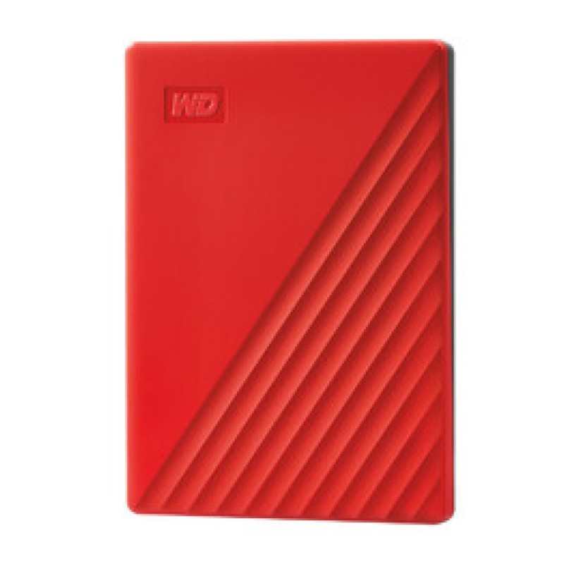 Prenosni disk 6,4cm (2,5) 4TB USB 3.0 WD My Passport - rdeča WDBPKJ0040BRD-WESN WD Prenosni disk 6,4cm (2,5) 4TB USB 3.0 WD My Passport - rdeča WDBPKJ0040BRD-WESN