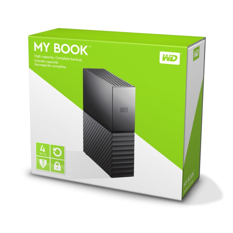 Prenosni disk 8,9cm (3,5) 4TB USB 3.0 WD My Book (WDBBGB0040HBK) WD Prenosni disk 8,9cm (3,5) 4TB USB 3.0 WD My Book (WDBBGB0040HBK)