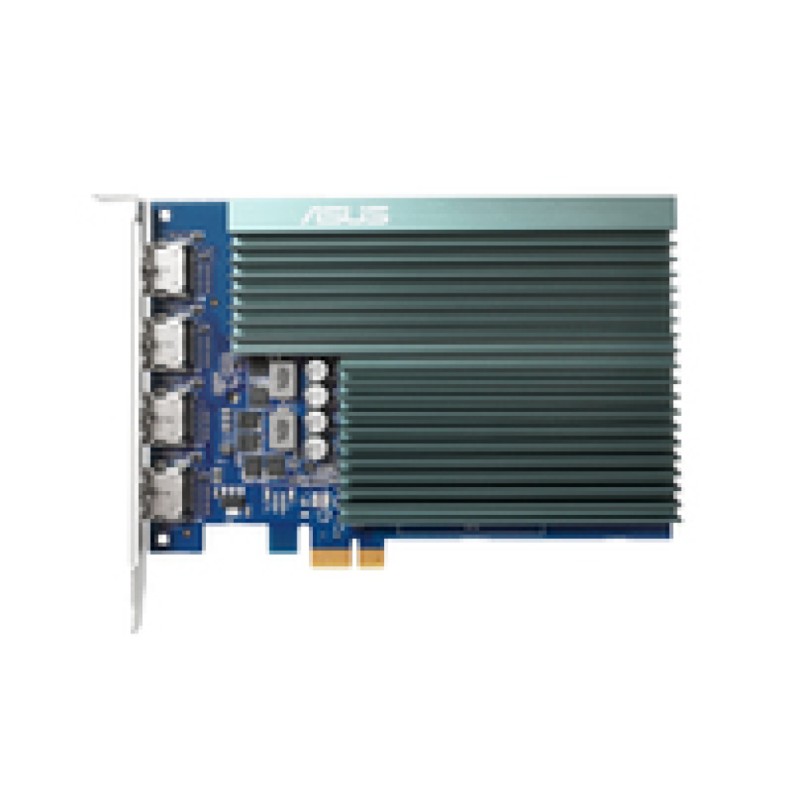 Grafična kartica nVidia GT730 Asus GT 730 - 2GB DDR5 - passivno hlajenje (90YV0H20-M0NA00) ASUS Grafična kartica nVidia GT730 Asus GT 730 - 2GB DDR5 - passivno hlajenje (90YV0H20-M0NA00)