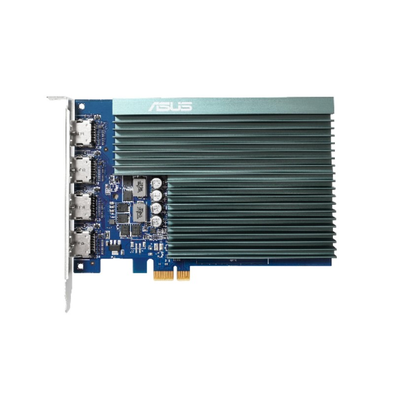 Grafična kartica nVidia GT730 Asus GT 730 - 2GB DDR5 - passivno hlajenje (90YV0H20-M0NA00) ASUS Grafična kartica nVidia GT730 Asus GT 730 - 2GB DDR5 - passivno hlajenje (90YV0H20-M0NA00)