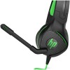 Slušalke HP 3.5 Pavilion gaming 400 črno-zelene z mikrofonom(4BX31AA)