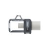 Spominski ključek 32GB USB 3.0 Sandisk Ultra Dual 150MB/s - plastičen/micro drsni/črn (SDDD3-032G-G46)