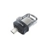 Spominski ključek 32GB USB 3.0 Sandisk Ultra Dual 150MB/s - plastičen/micro drsni/črn (SDDD3-032G-G46)