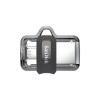 Spominski ključek 32GB USB 3.0 Sandisk Ultra Dual 150MB/s - plastičen/micro drsni/črn (SDDD3-032G-G46)