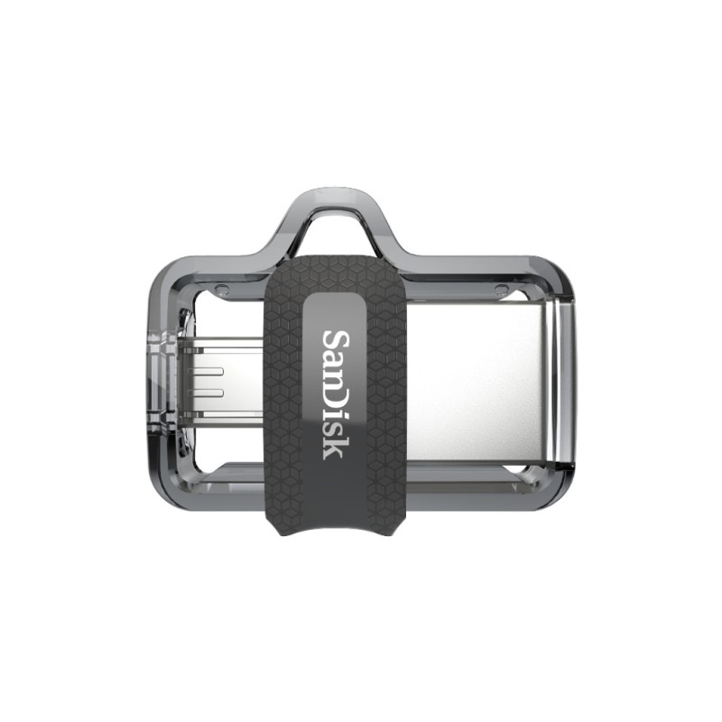 Spominski ključek 32GB USB 3.0 Sandisk Ultra Dual 150MB/s - plastičen/micro drsni/črn (SDDD3-032G-G46) SANDISK Spominski ključek 32GB USB 3.0 Sandisk Ultra Dual 150MB/s - plastičen/micro drsni/črn (SDDD3-032G-G46)