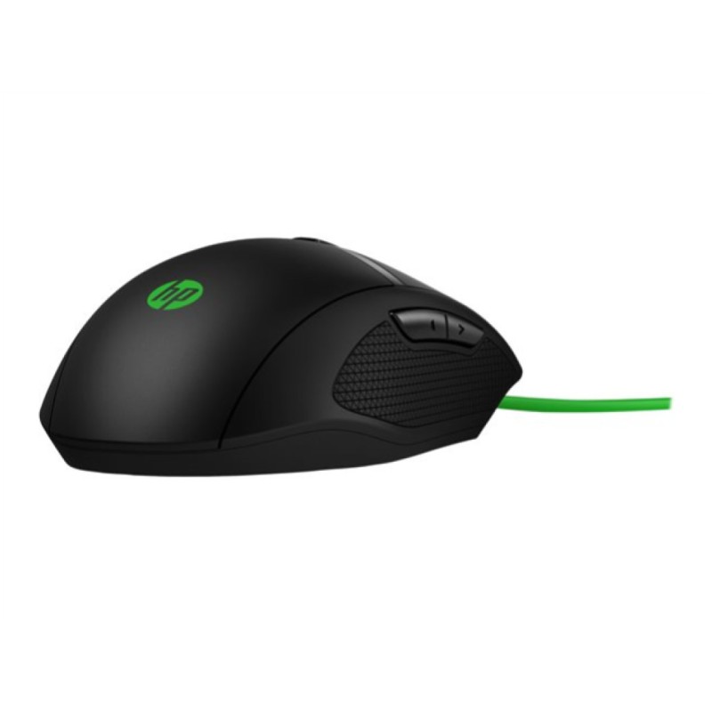 Miš HP 300 Pavilion Gaming Maus črna zelena 8 gumbov 5000 dpi (4PH30AA) HP Miš HP 300 Pavilion Gaming Maus črna zelena 8 gumbov 5000 dpi (4PH30AA)