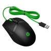Miš HP 300 Pavilion Gaming Maus črna zelena 8 gumbov 5000 dpi (4PH30AA)