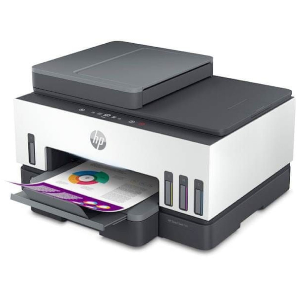 Tiskalnik multifunkcijski brizgalni barvni HP Smart Tank 790 A4 duplex tisk enostransko skeniranje faks USB LAN WiFi 15ppm (4WF66A#670) HP Tiskalnik multifunkcijski brizgalni barvni HP Smart Tank 790 A4 duplex tisk enostransko skeniranje faks USB LAN WiFi 15ppm (4WF66A#670)