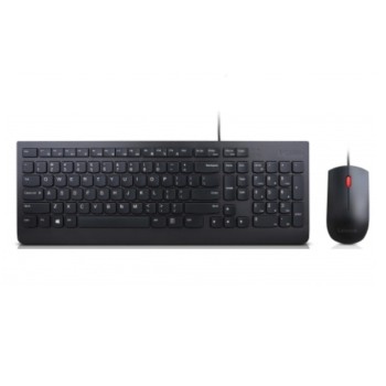 Tipkovnica in miš Lenovo USB Essential Combo SLO črna (4X30L79923) Tipkovnica in miš Lenovo USB Essential Combo SLO črna (4X30L79923)