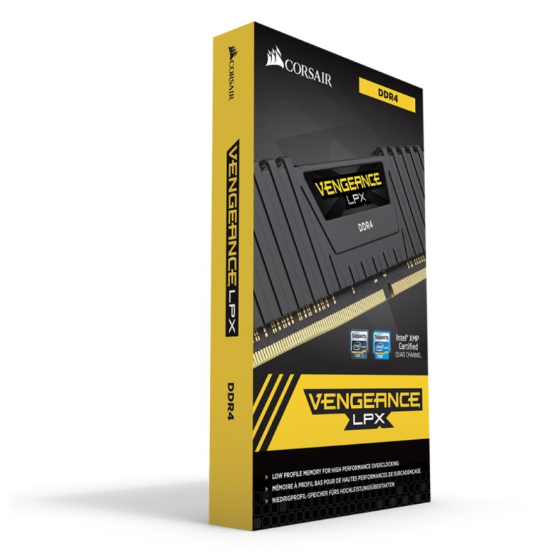 DDR4 16GB 3200MHz CL16 KIT (2x 8GB) Corsair Vengeance LPX XMP2.0 1,35V Gaming črna (CMK16GX4M2B3200C16) CORSAIR DDR4 16GB 3200MHz CL16 KIT (2x 8GB) Corsair Vengeance LPX XMP2.0 1,35V Gaming črna (CMK16GX4M2B3200C16)