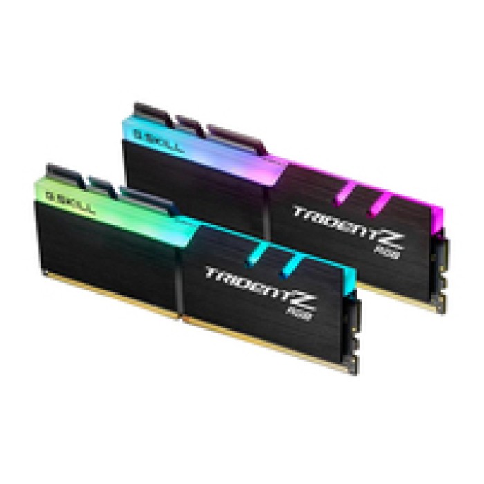 DDR4 16GB 3200MHz CL16 KIT (2x 8GB) G.Skill RGB Trident Z XMP2.0 1,35V Gaming črna (F4-3200C16D-16GTZR) DDR4 16GB 3200MHz CL16 KIT (2x 8GB) G.Skill RGB Trident Z XMP2.0 1,35V Gaming črna (F4-3200C16D-16GTZR)