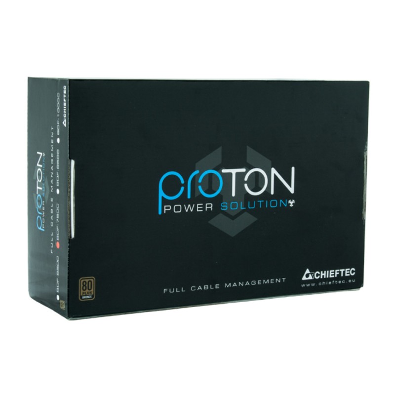 Napajalnik - 1000W Chieftec 1000C Proton 80Plus Bronze 85% ATX12V 2.3 Modular 140mm črna (BDF-1000C) CHIEFTEC Napajalnik - 1000W Chieftec 1000C Proton 80Plus Bronze 85% ATX12V 2.3 Modular 140mm črna (BDF-1000C)