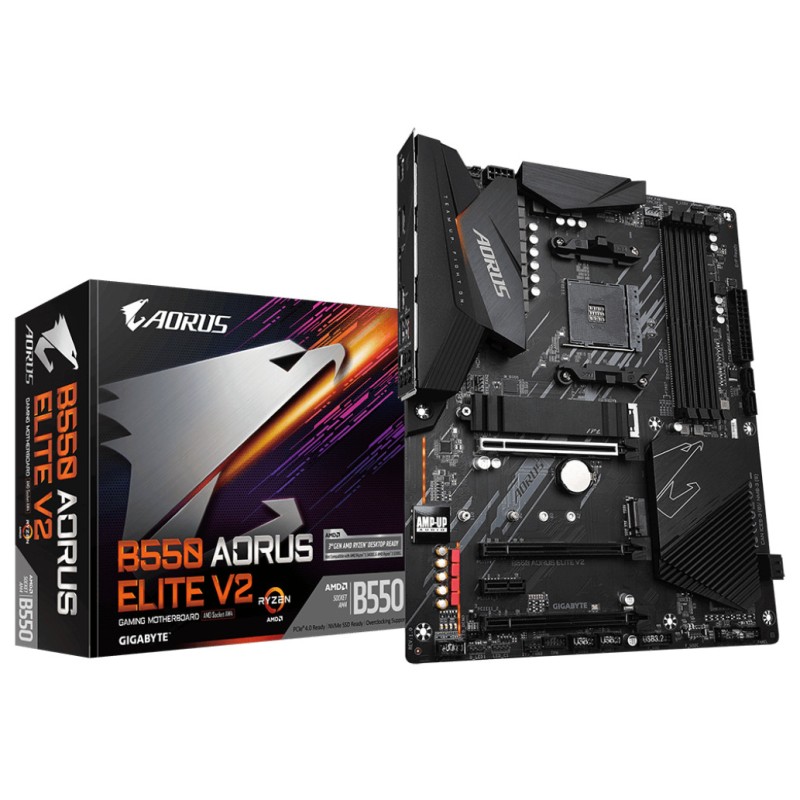 Osnovna plošča AM4 GigaByte B550 AORUS ELITE V2 GIGABYTE Osnovna plošča AM4 GigaByte B550 AORUS ELITE V2