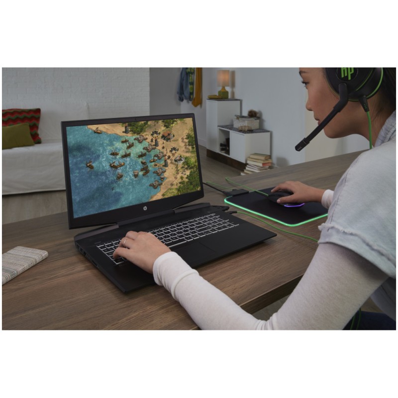 Podloga za miško HP Pavilion Gaming Mouse Pad 400 - LED osvetlitev HP Podloga za miško HP Pavilion Gaming Mouse Pad 400 - LED osvetlitev