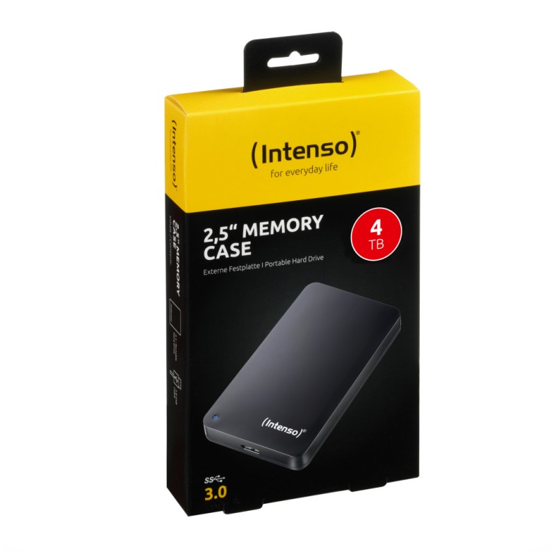 Prenosni disk 6,4cm (2,5) 4TB USB 3.0 Intenso Memory Case (6021512) INTENSO Prenosni disk 6,4cm (2,5) 4TB USB 3.0 Intenso Memory Case (6021512)