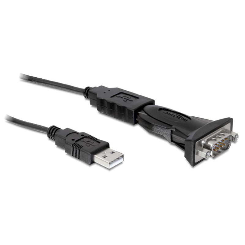 Adapter USB => serijski DB09 (RS-232, 9pin) FTDI čip Delock Adapter USB => serijski DB09 (RS-232, 9pin) FTDI čip Delock