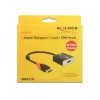 Adapter DisplayPort 1.2 (m) => HDMI (ž) 4K 60Hz Delock Delock Adapter DisplayPort 1.2 (m) => HDMI (ž) 4K 60Hz Delock