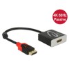 Adapter DisplayPort 1.2 (m) => HDMI (ž) 4K 60Hz Delock Delock Adapter DisplayPort 1.2 (m) => HDMI (ž) 4K 60Hz Delock