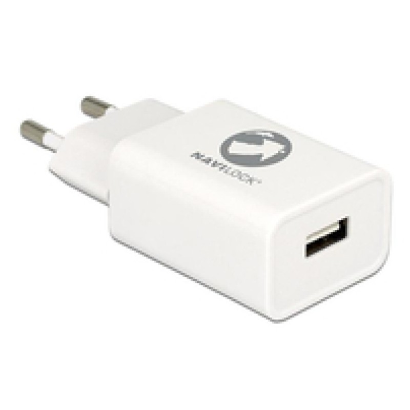 Hišni polnilec 100-240V => 1x USB-A (ž) QC3 za mobilni telefon ali tablični računalnik Navilock - bel (62969) Navilock Hišni polnilec 100-240V => 1x USB-A (ž) QC3 za mobilni telefon ali tablični računalnik Navilock - bel (62969)